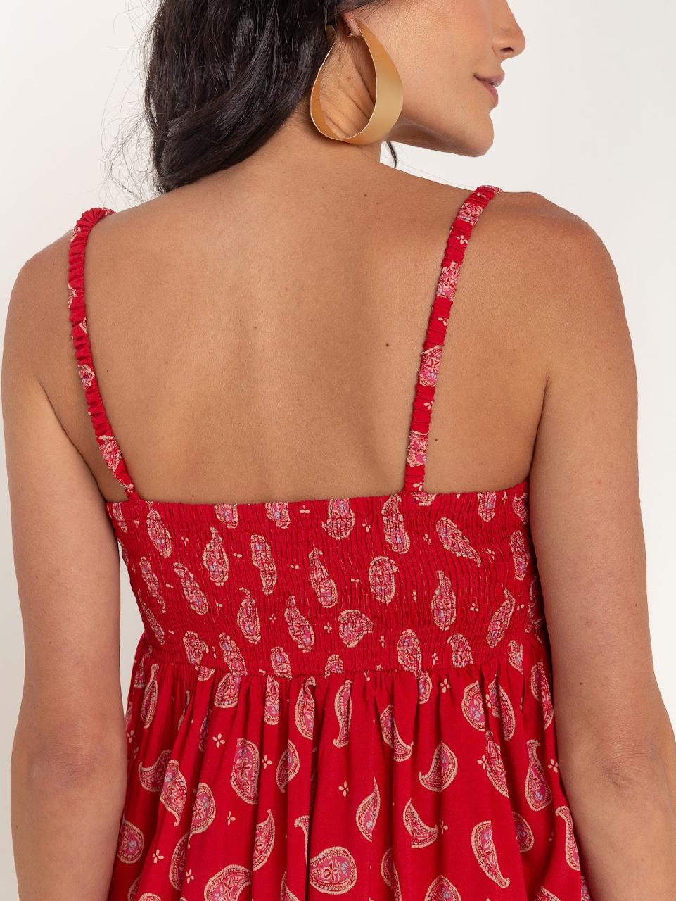 Cashemire Vermelho